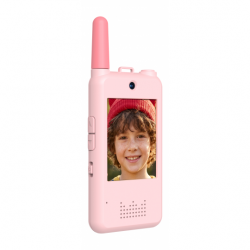 Krótkofalówka wideo Redleaf walkie-talkie XJ18 - niebieska, różowa